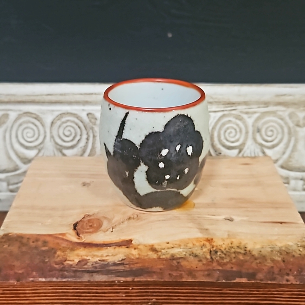 Enesco pottery imported from Japan ceramic tea cup